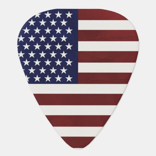 Patriotic USA Flag  Guitar Pick