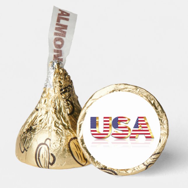 Patriotic USA Flag Hershey®'s Kisses® (Front)
