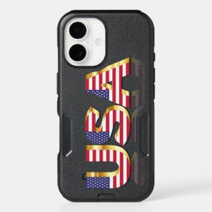 Patriotic USA Flag iPhone Case