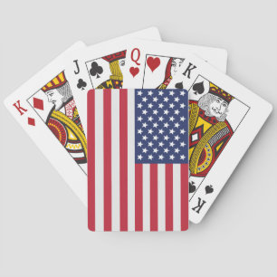 Patriotic USA Flag Playing Cards – American Pride 