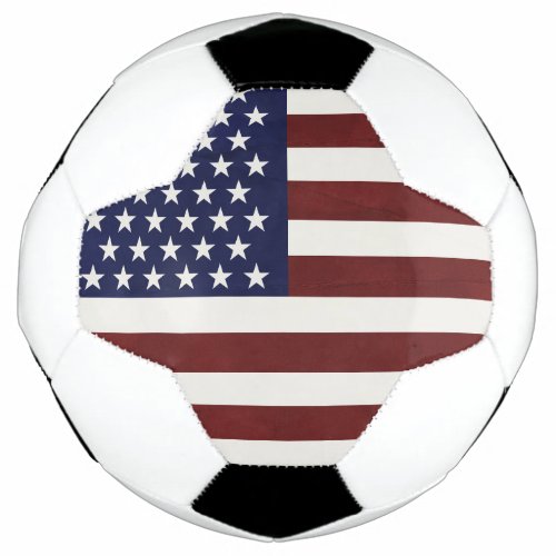 Patriotic USA Flag  Soccer Ball