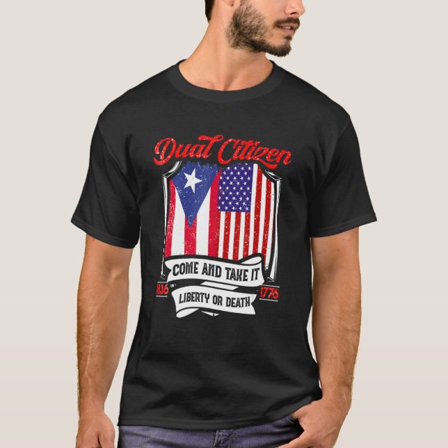 Patriotic USA Flag Texas Patriotism Motherland Dua T-Shirt (Front)
