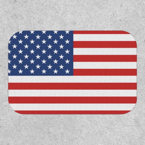 Patriotic USA flag United States Patch