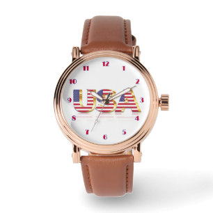 Patriotic USA Flag Watch