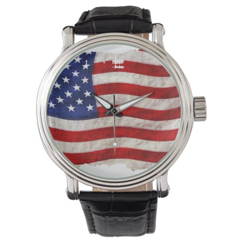 Patriotic USA Flag Watch
