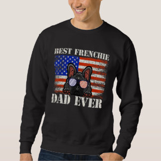 Patriotic Usa Frenchie Dog Fathers Day French Bull Sweatshirt