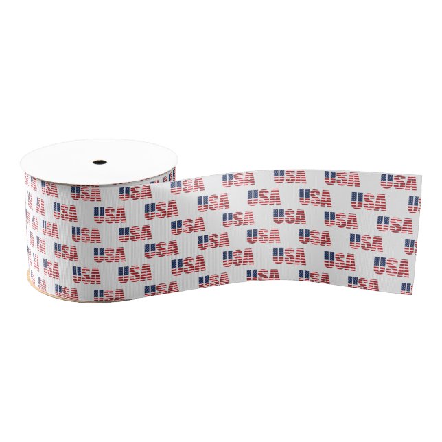 Patriotic USA Grosgrain Ribbon (Spool)