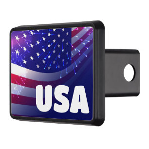 Patriotic Usa Hitch Cover