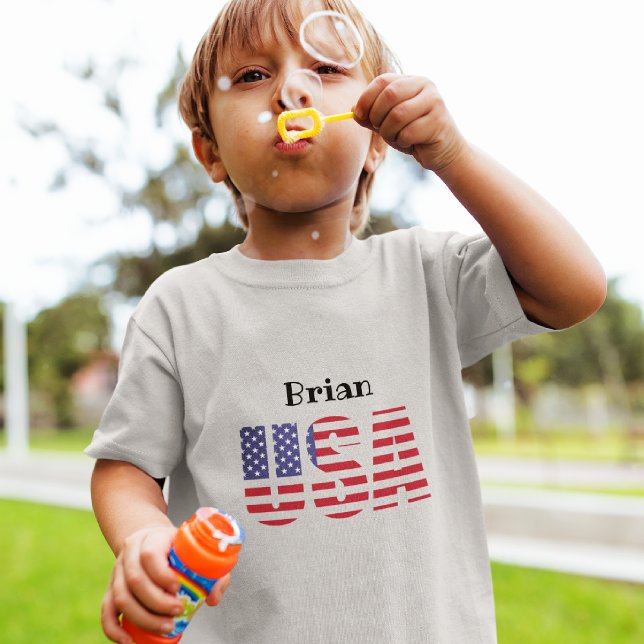Patriotic USA Kids-Youth XS to XL T-Shirt (Creator Uploaded)