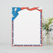 Patriotic USA Letterhead (Standing Front)