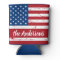 Patriotic USA Personalized Name American Flag