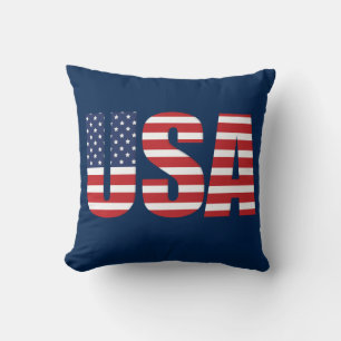 Patriotic USA Pillow