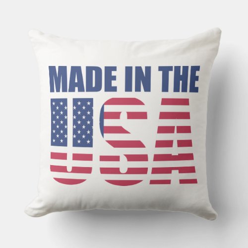 Patriotic USA Pillow
