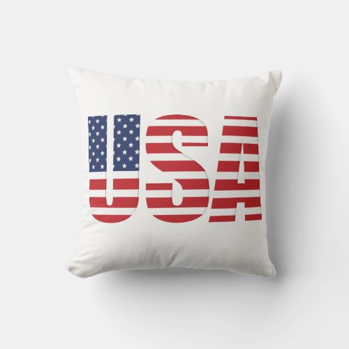 Patriotic USA Pillow