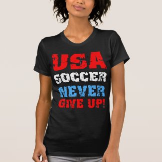 Patriotic USA soccer T Shirts