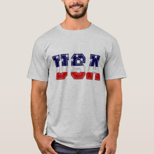 Patriotic USA Stars and Stripes T-Shirt