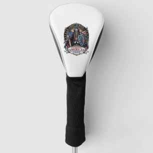 Patriotic Vampire Liberty Lord Horror Monster Patr Golf Head Cover