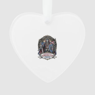 Patriotic Vampire Liberty Lord Horror Monster Patr Ornament