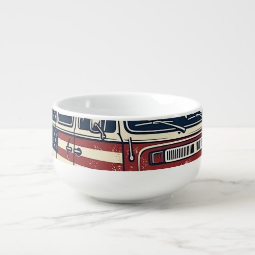 Patriotic Van Life Vector Graphic Tee_1 Soup Mug