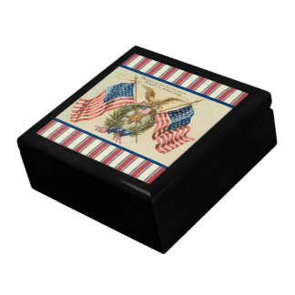 Patriotic/Veteran's Giftbox Jewelry Box