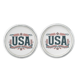 Patriotic, vintage USA  Cufflinks