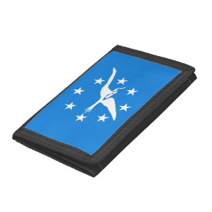 Patriotic wallet with Flag of Corpus Christi