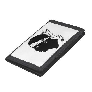 Patriotic wallet with Flag of Corsica