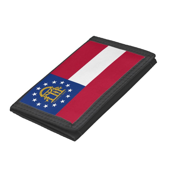 Patriotic wallet with Flag of Georgia (Bottom)