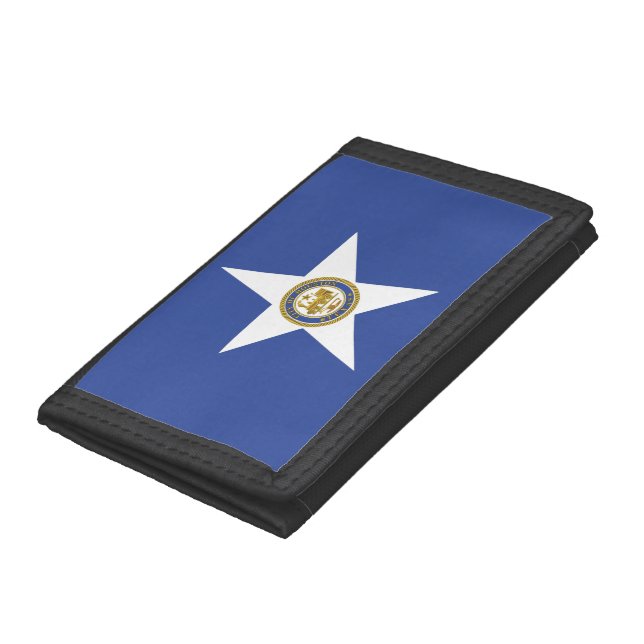 Patriotic wallet with Flag of Houston (Bottom)