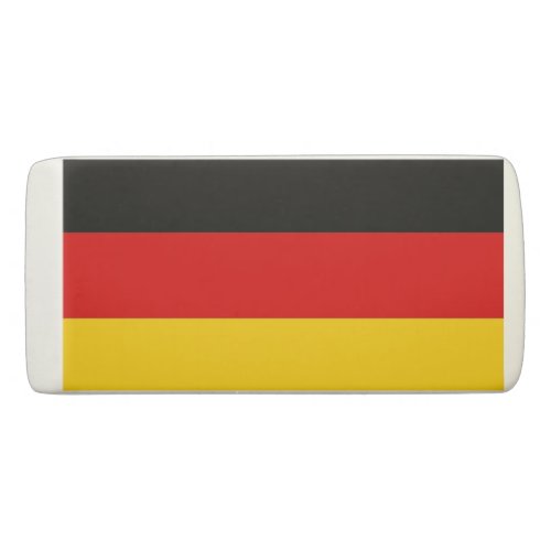 Patriotic Wedge Eraser with flag of Germany