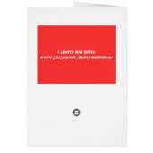 PATRIOTIC WELCOME HOME CUSTOMIZABLE CARDS (Back)