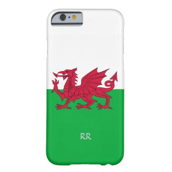 Patriotic Welsh Flag Design Iphone 6 Case by DigitalDreambuilder at Zazzle