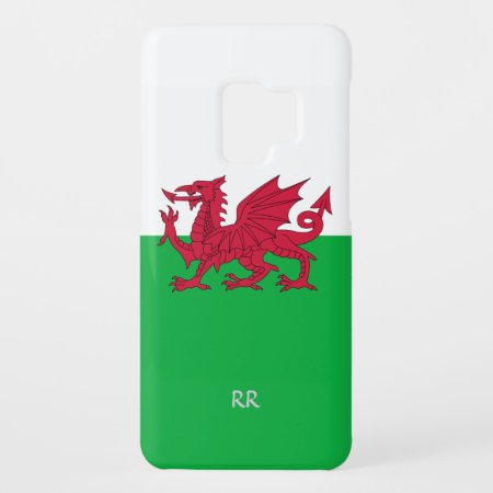 Patriotic Welsh Flag Design On Samsung Galaxy Case