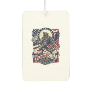 Patriotic Werewolf Patriot Horror Monster Patriot Air Freshener