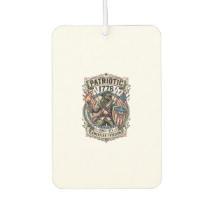 Patriotic Werewolf Patriot Horror Monster Patriot Air Freshener
