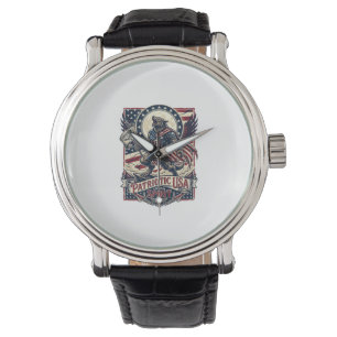 Patriotic Werewolf Patriot Horror Monster Patriot  Watch