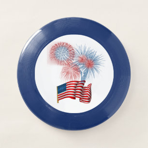 Patriotic Wham-O Frisbee