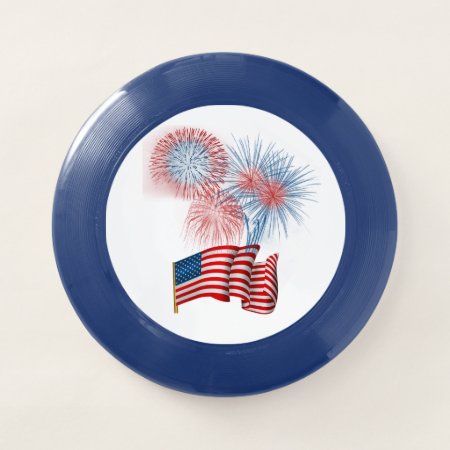 Patriotic Wham-o Frisbee