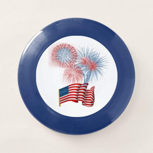 Patriotic Wham_O Frisbee