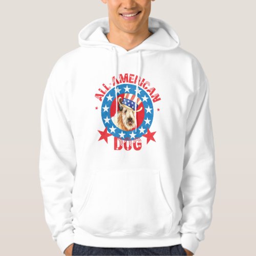 Patriotic Wheaten Hoodie