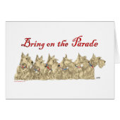 Patriotic Wheaten Scottish Terriers (Front Horizontal)