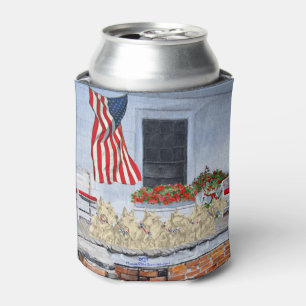 Patriotic Wheaten Scottish Terriers Can Cooler