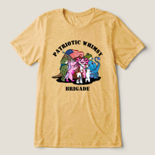 Patriotic Whimsy Brigade Tri-Blend Shirt