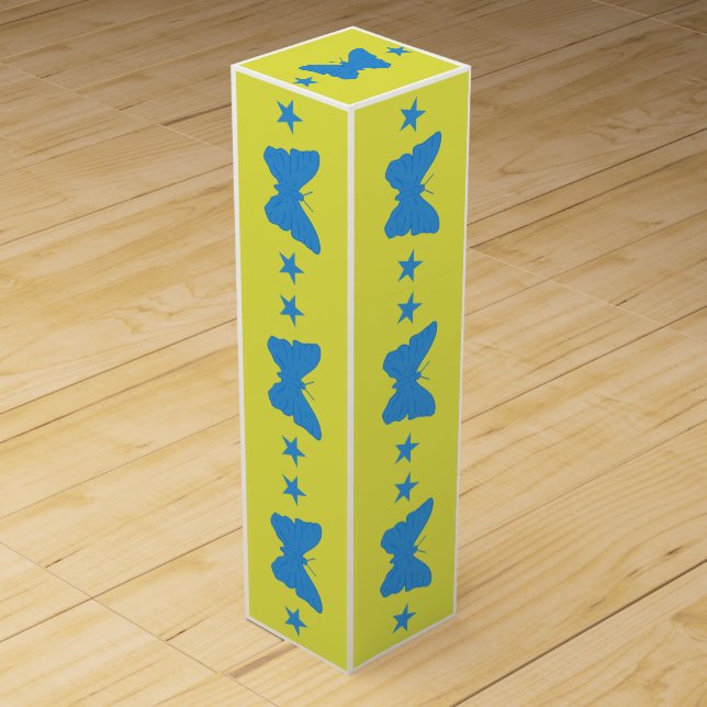 Patriotic wine gift box with Flag of Bady Bassit (Front)