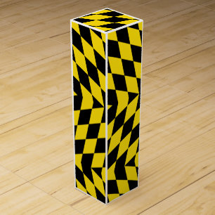 Patriotic wine gift box with Flag of Munich