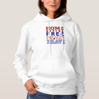Patriotic Women's Hoodie by AmberNP at Zazzle