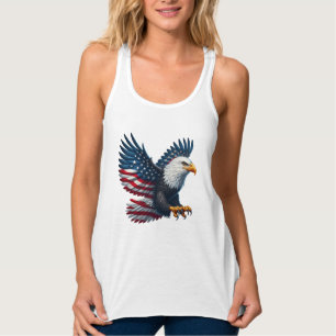 Patriotic Women's Racerback Tank Top