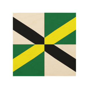 Patriotic wood canvas with Flag of Monterey