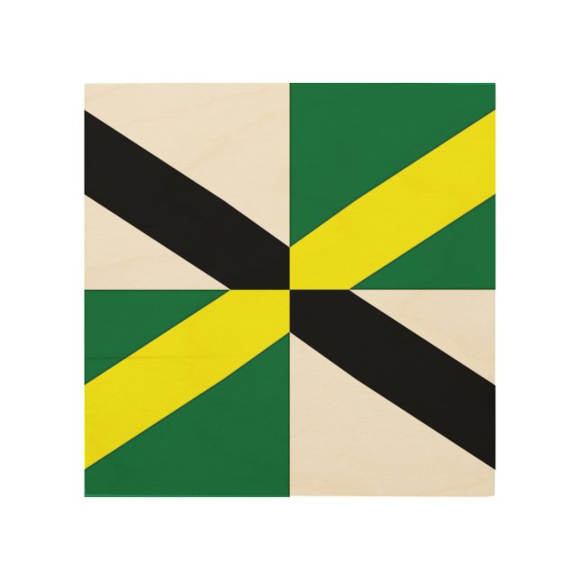 Patriotic wood canvas with Flag of Monterey (Front)