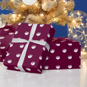 Patriotic wrapping paper with Flag of Phoenix City